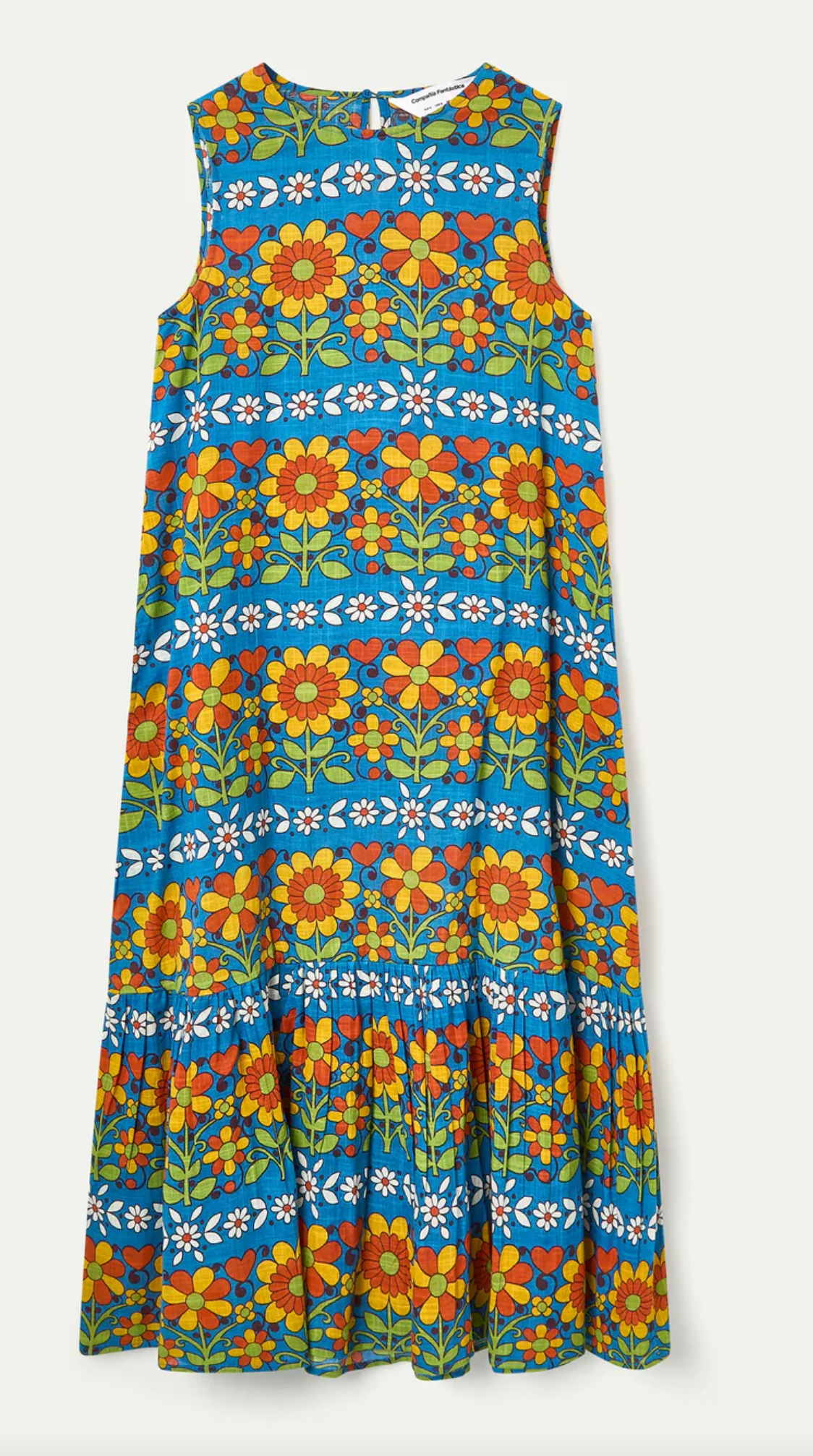 Long Dress ~ Garden Print