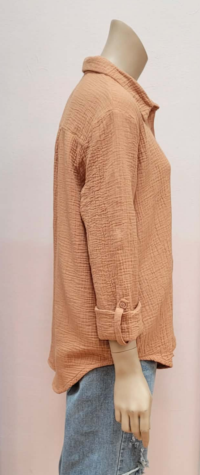 Candice Cotton Gauze Long Sleeve ~2 colours