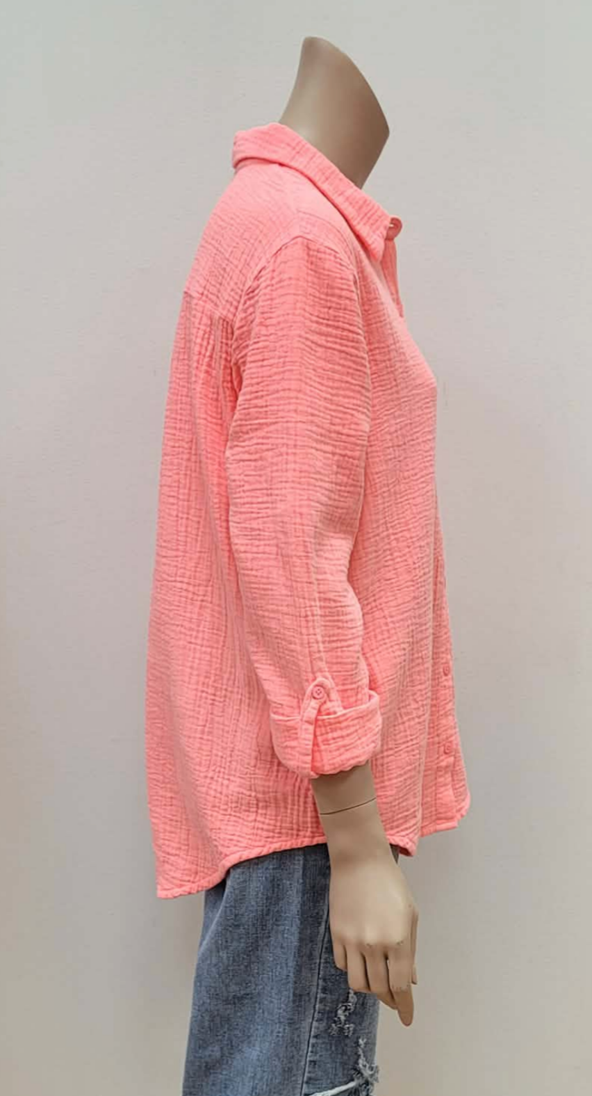 Candice Cotton Gauze Long Sleeve ~2 colours
