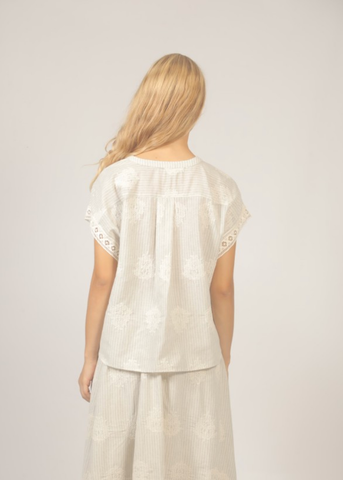 Embroidered Top