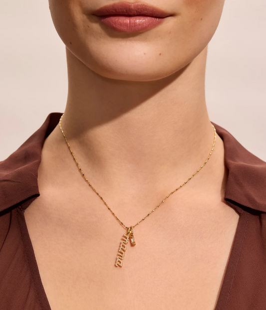 Mama Necklace ~ 14k Gold Vermeil