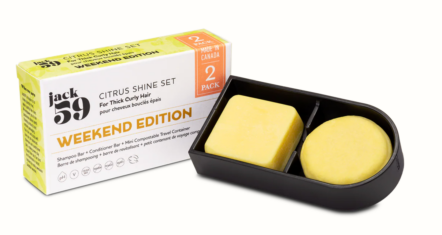 Weekend Edition Travel Set ~ Citrus Shine