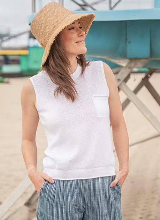 Summertime Mesh Knit Tank