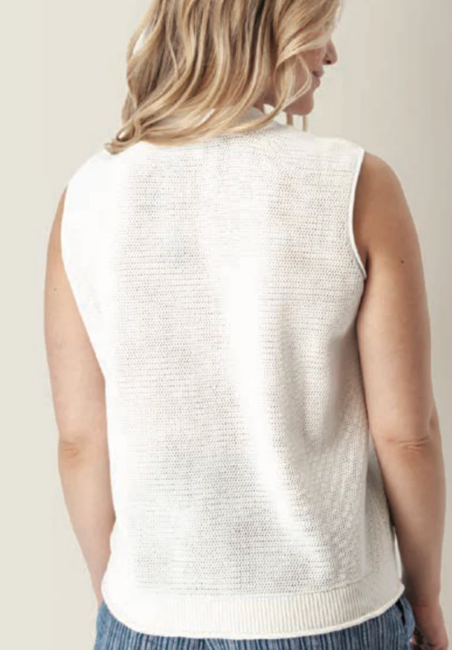 Summertime Mesh Knit Tank