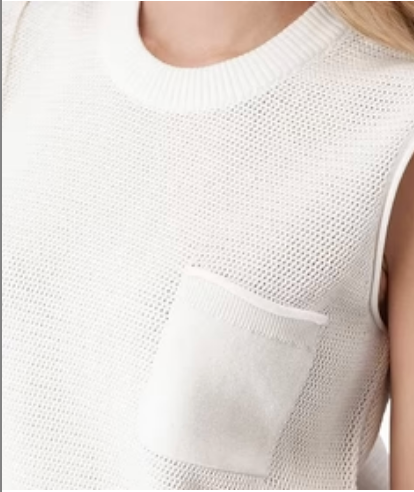 Summertime Mesh Knit Tank