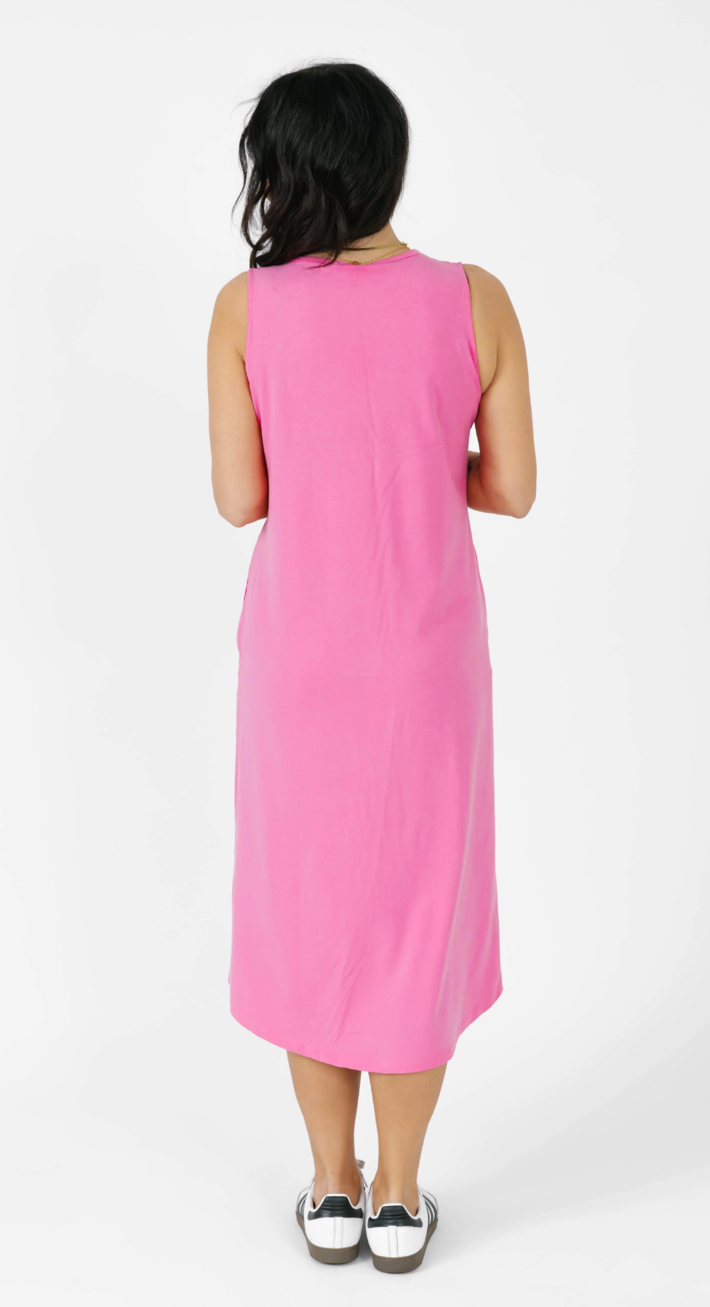 Taylor Tank Maxi Dress ~ Pink