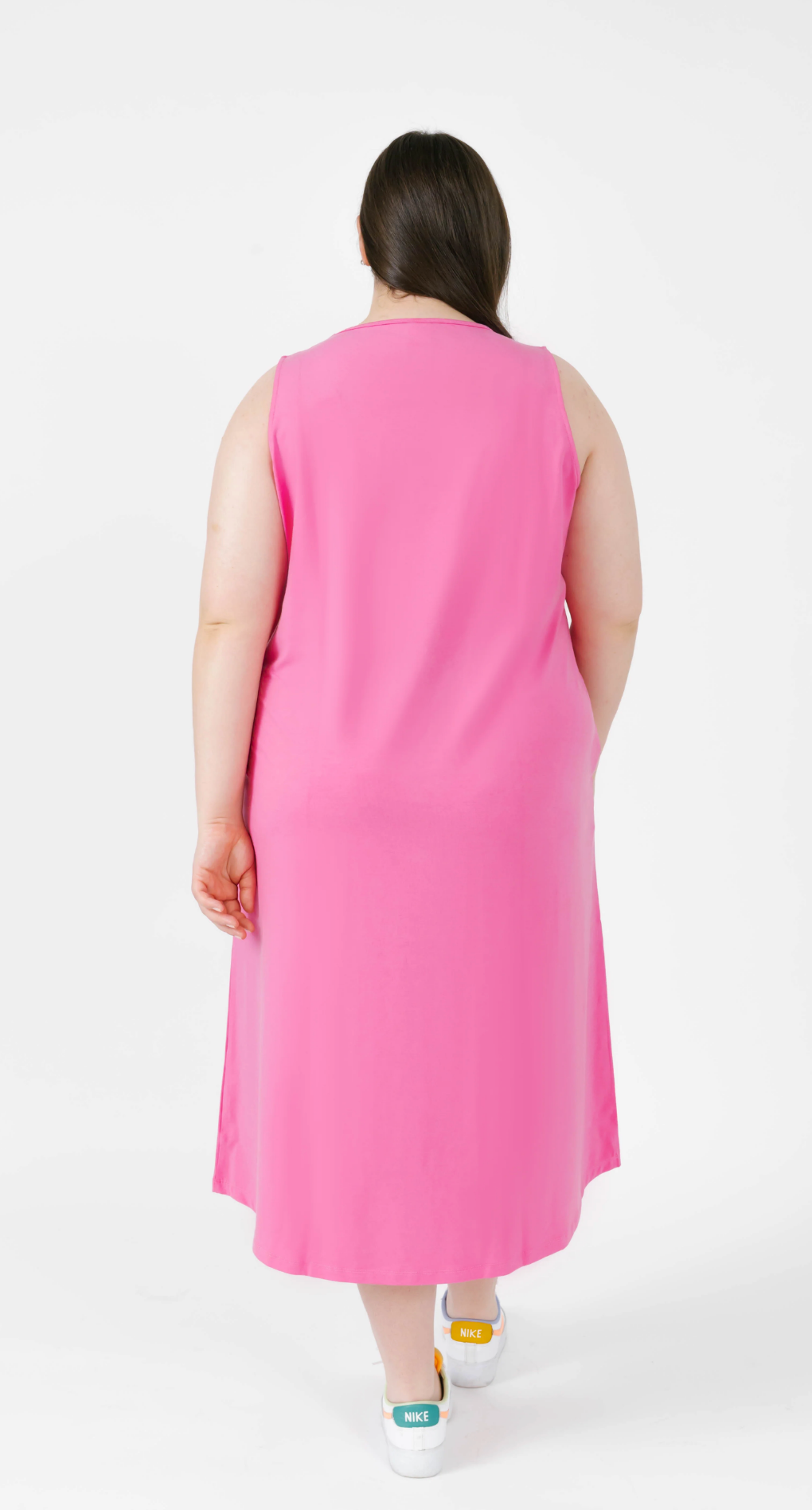 Taylor Tank Maxi Dress ~ Pink