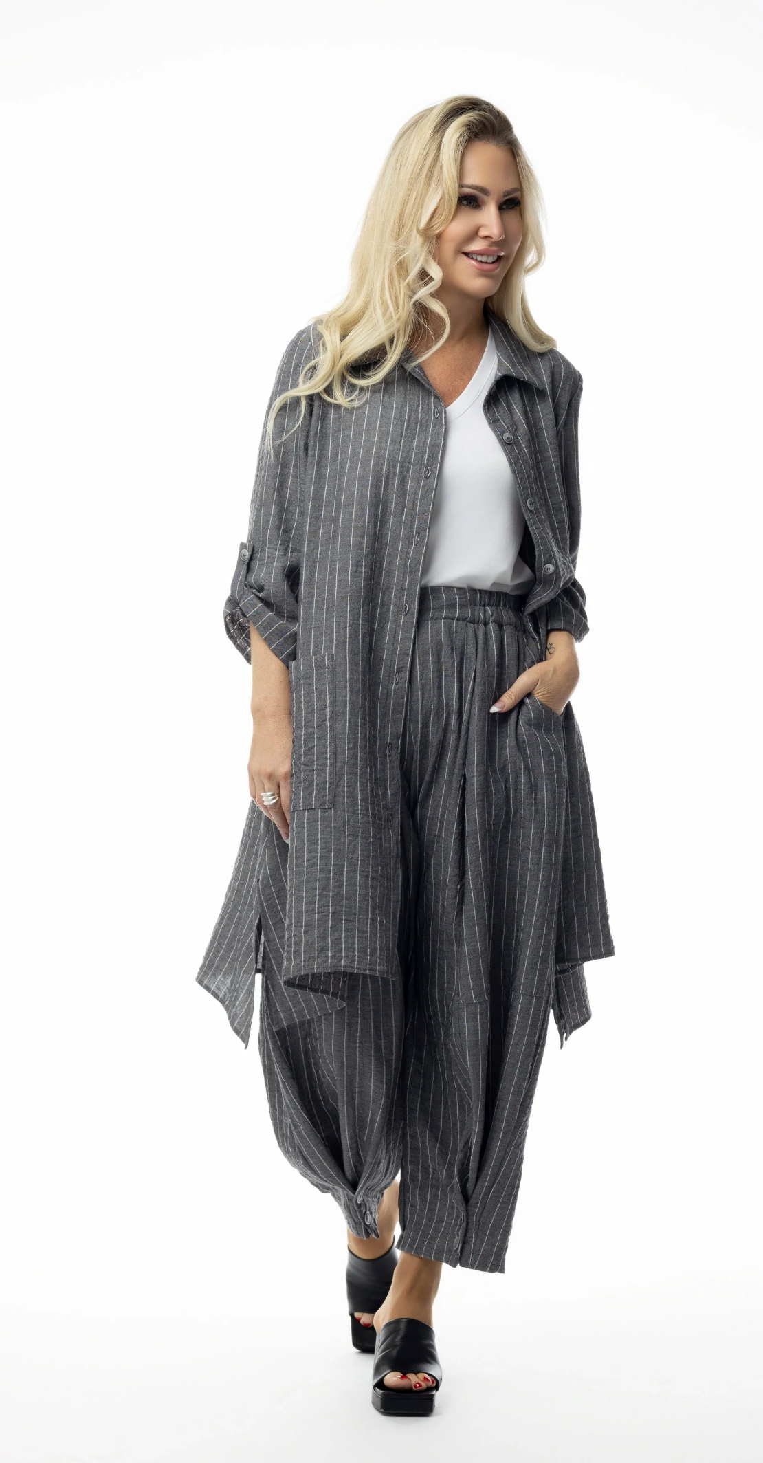 Duster Shirt Dress