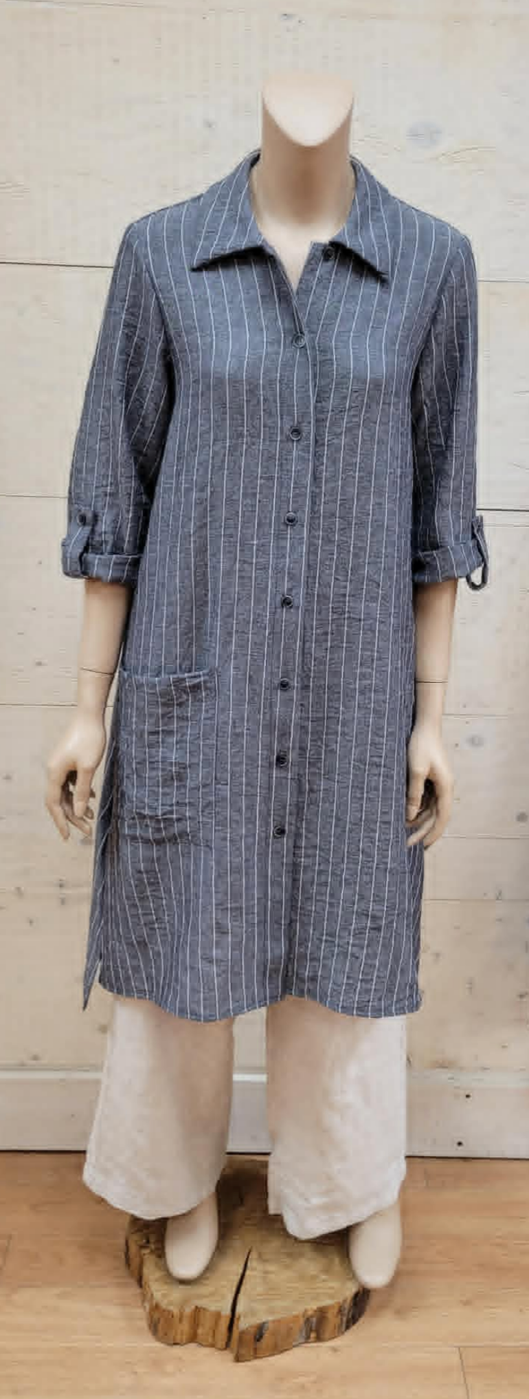 Duster Shirt Dress