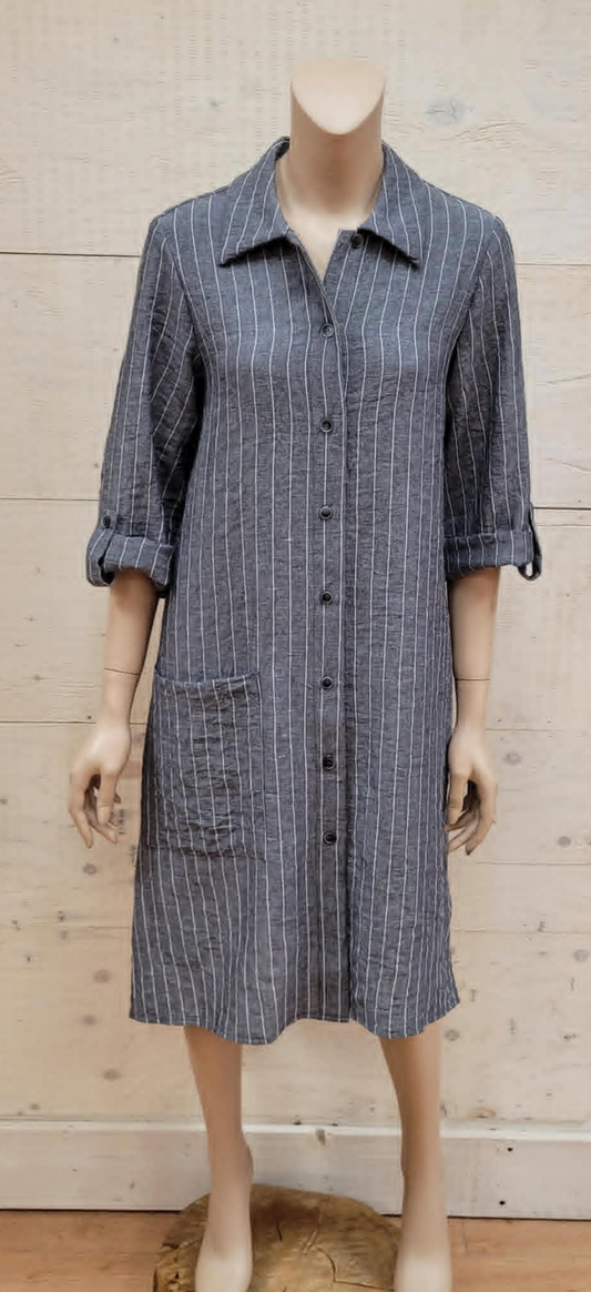 Duster Shirt Dress