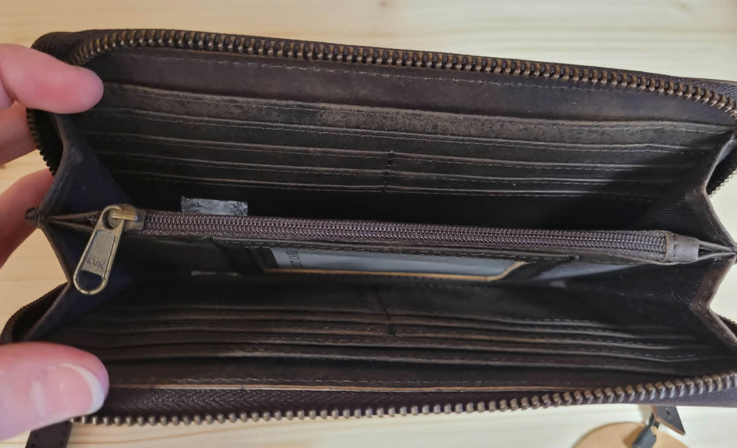 Himalayan Leather Wallet ~ Brown