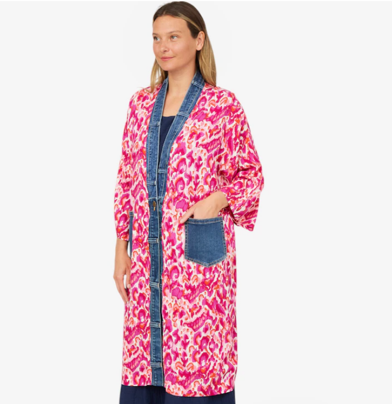 The Upcycled Long Kimono ~ 4 Colours