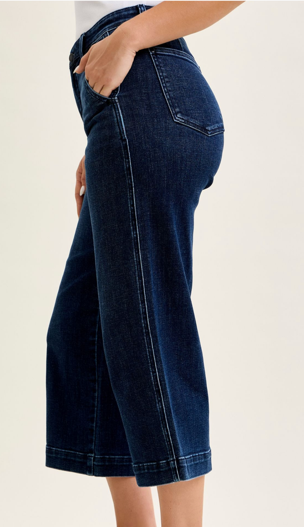 Becky Ankle Wide Trouser { Reg & Curve }