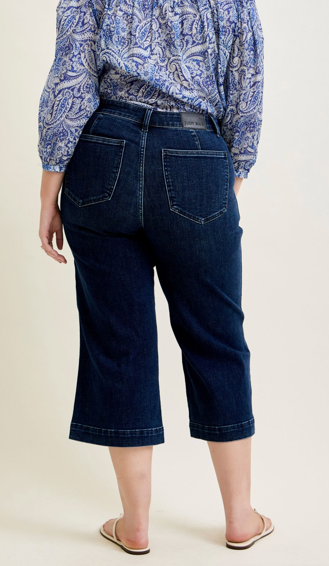 Becky Ankle Wide Trouser { Reg & Curve }