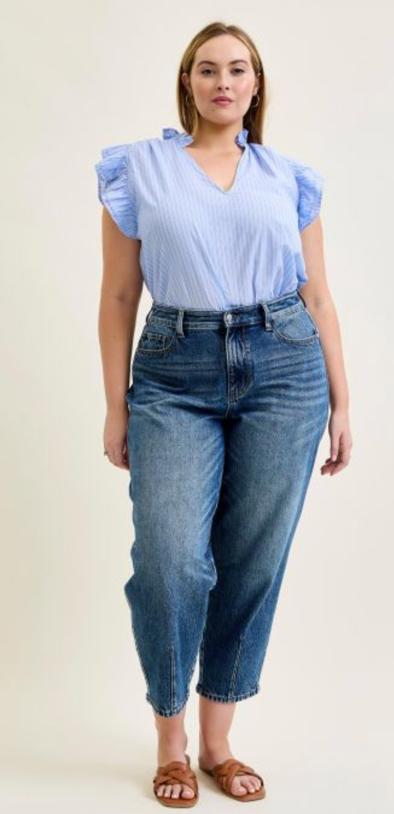 Lucy Barrel Jeans with Dart Detail { Reg & Curve }