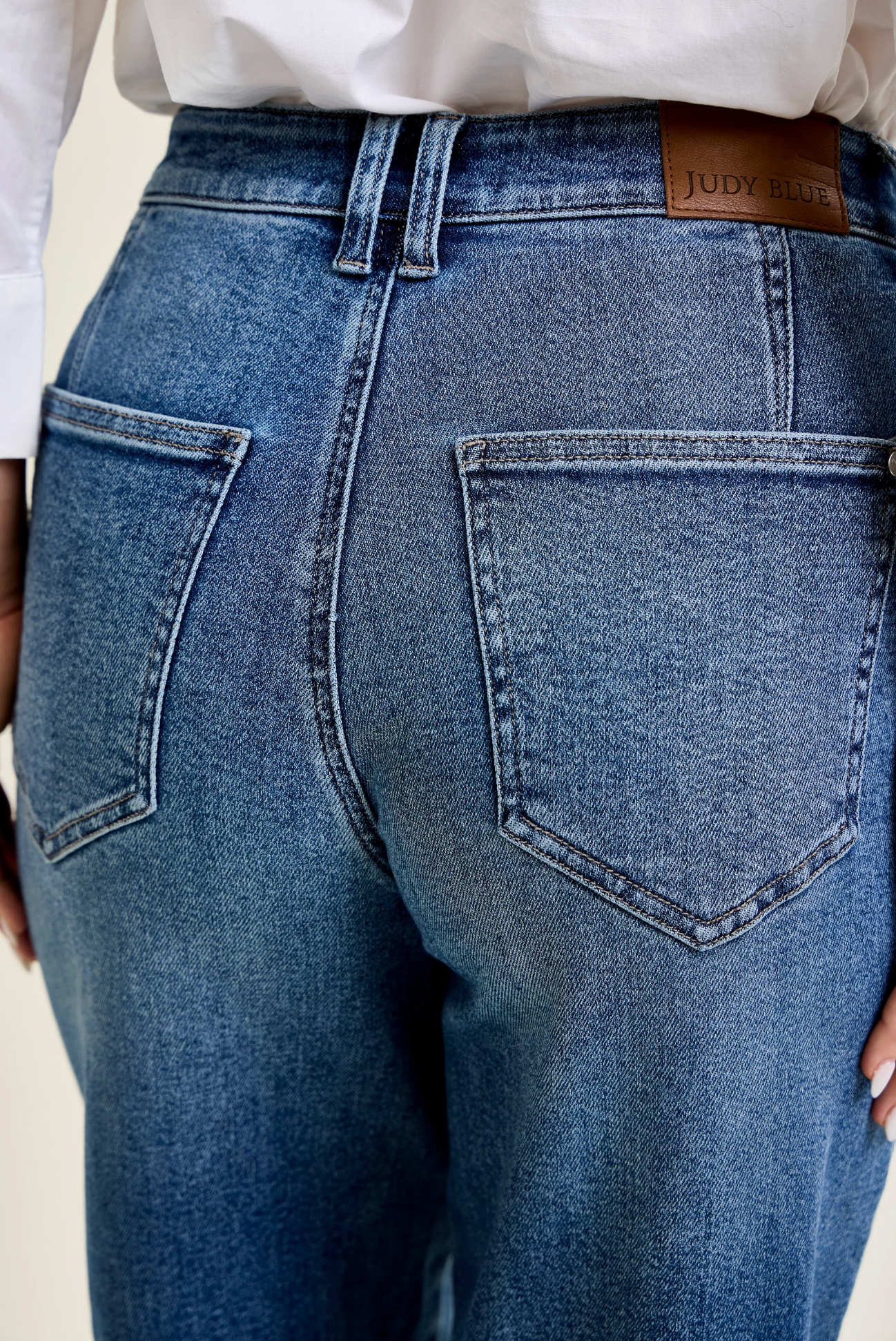 Lucy Barrel Jeans with Dart Detail { Reg & Curve }