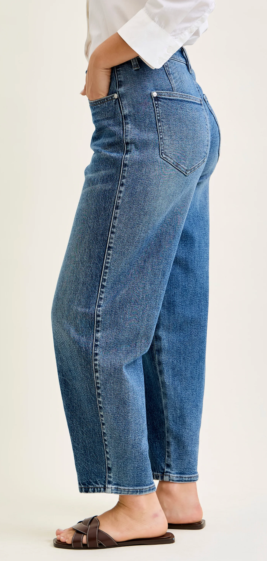 Lucy Barrel Jeans with Dart Detail { Reg & Curve }