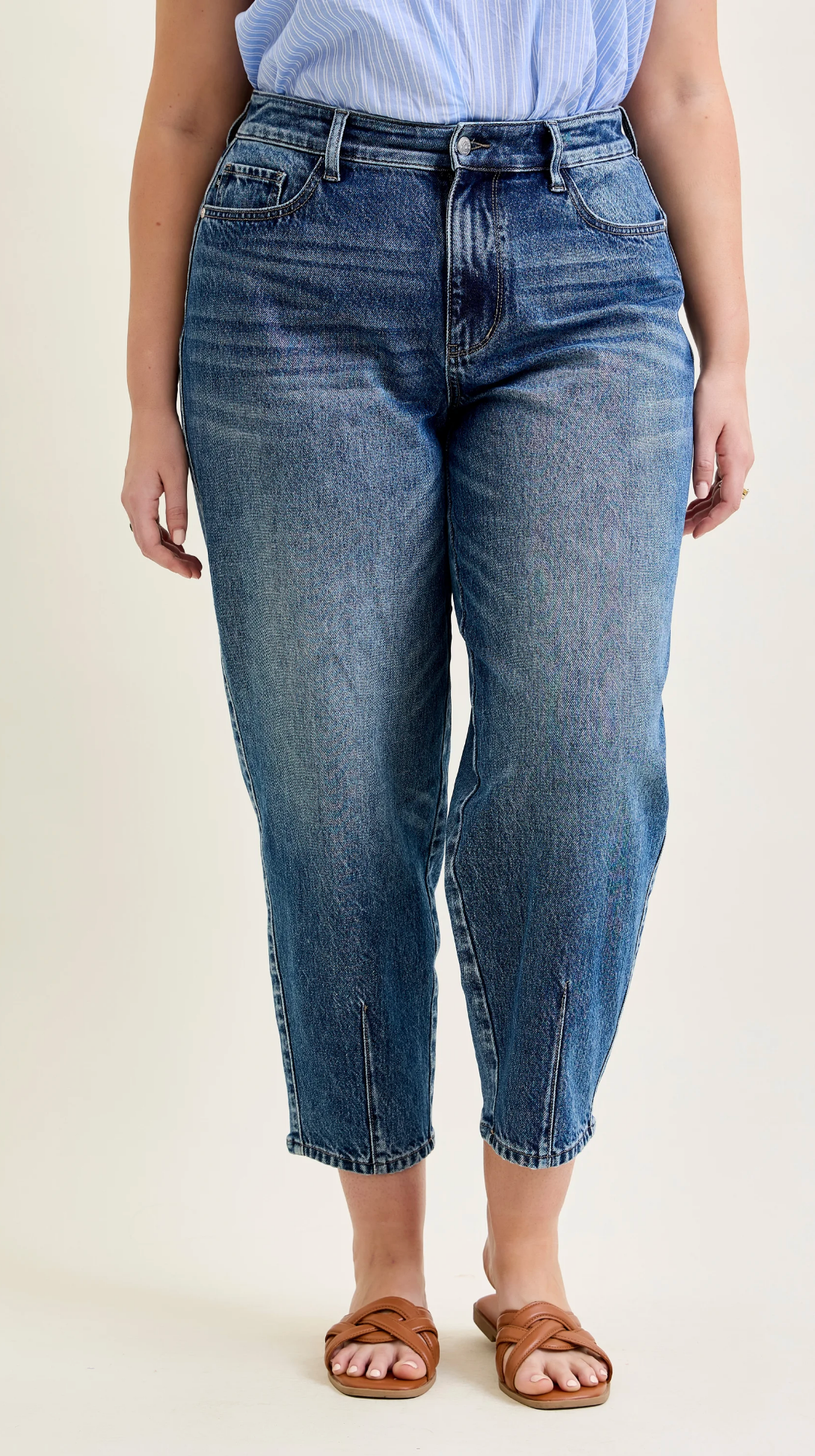 Lucy Barrel Jeans with Dart Detail { Reg & Curve }