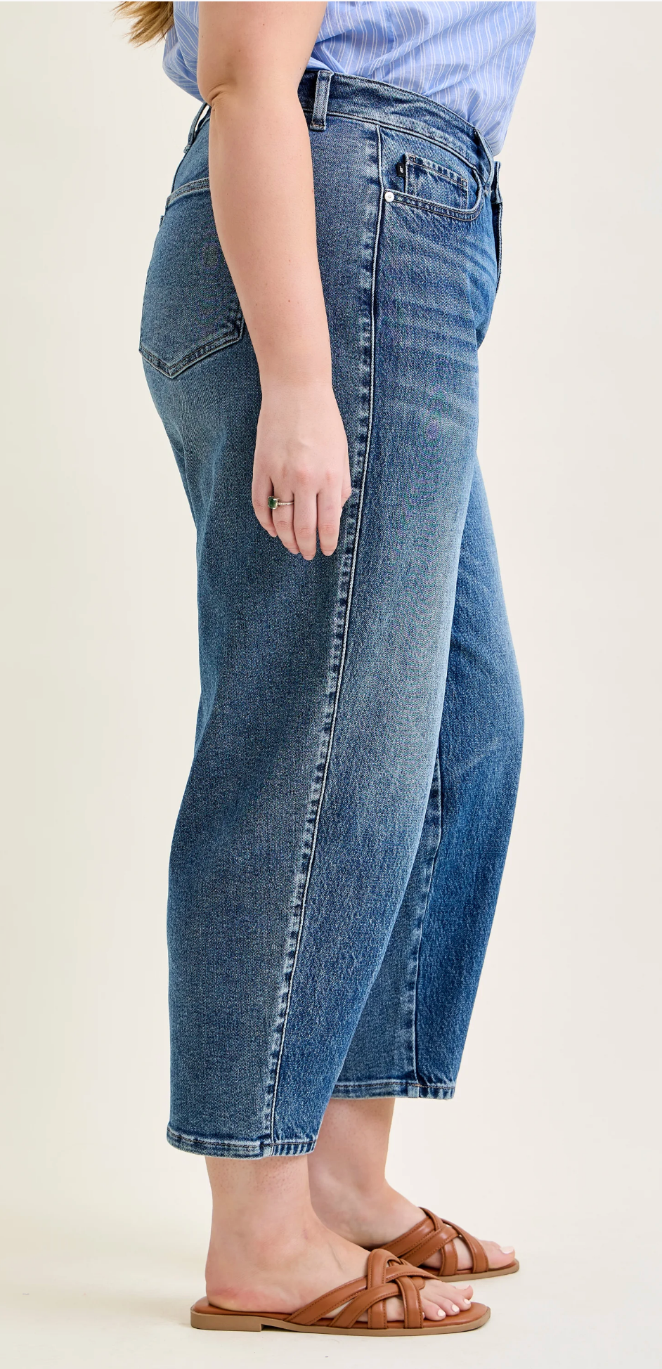 Lucy Barrel Jeans with Dart Detail { Reg & Curve }