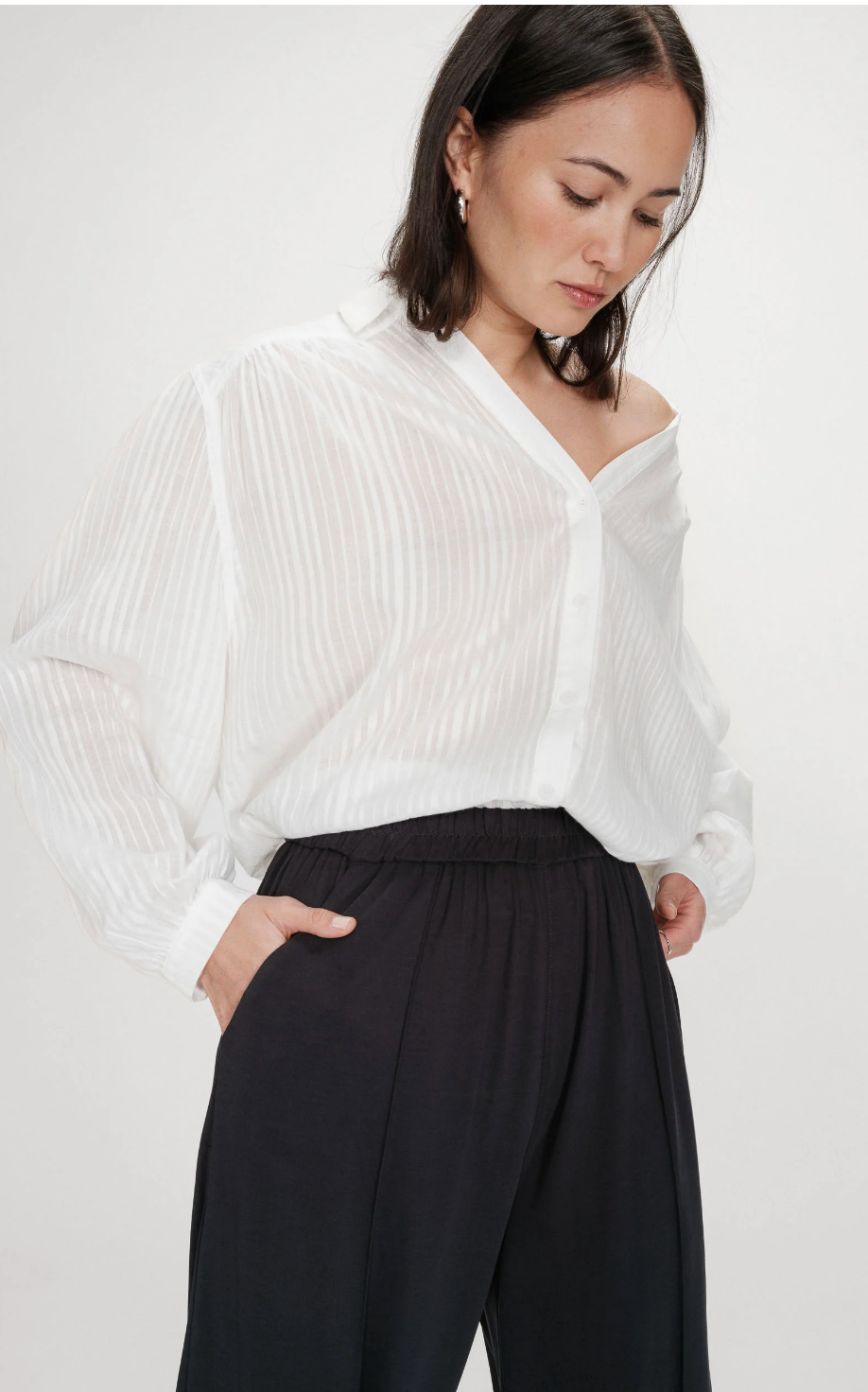 Wide Leg Modal Trouser Pant