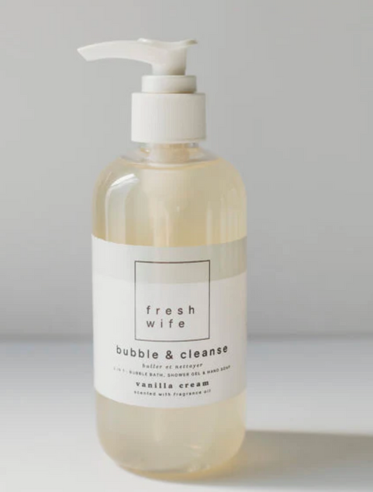 Vanilla Cream Bubble & Cleanse