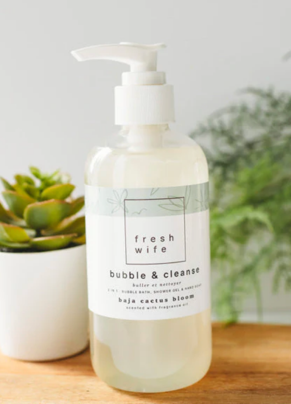 Baja Cactus Bubble & Cleanse