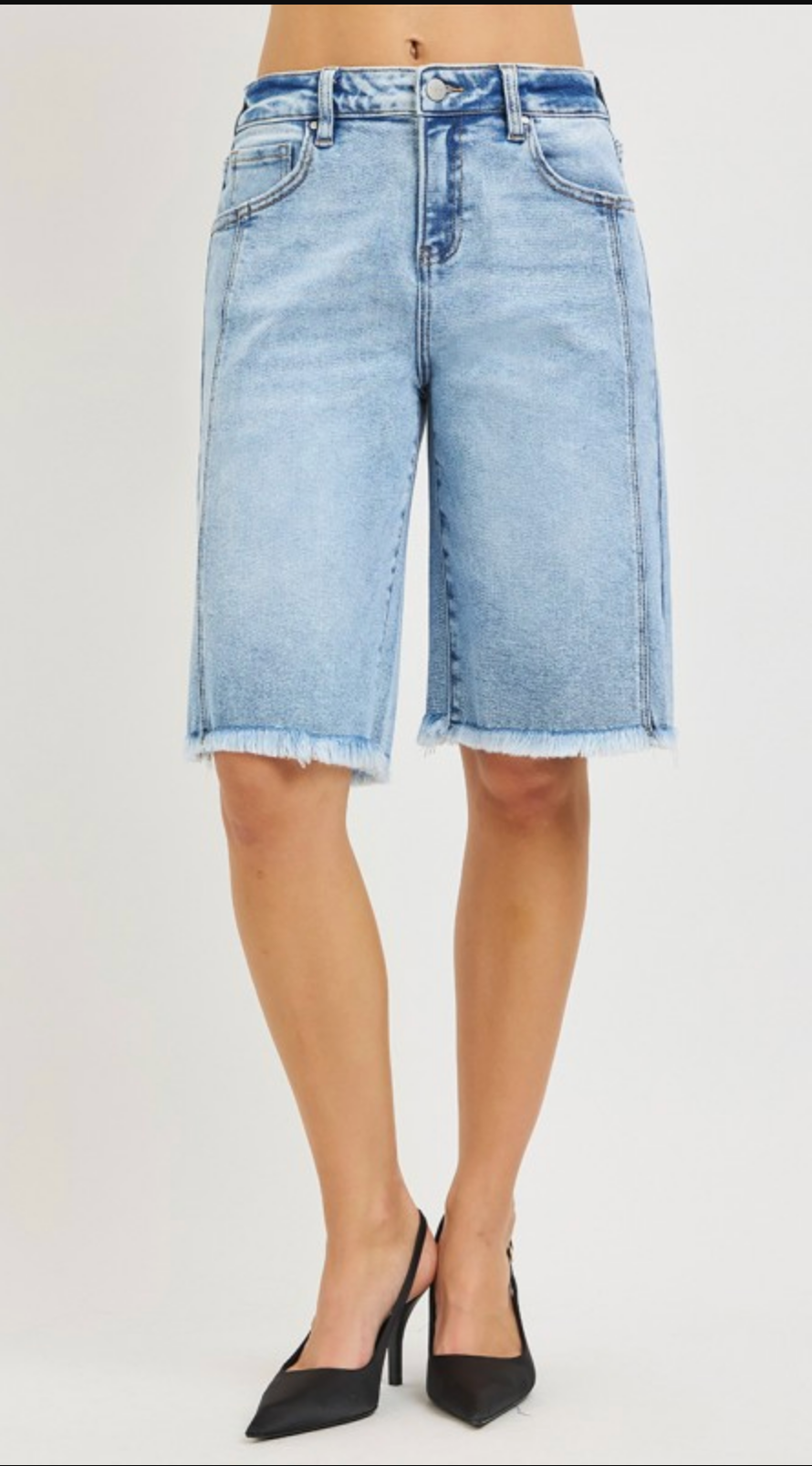 Maggie Slouchy Jorts { Reg & Curve }