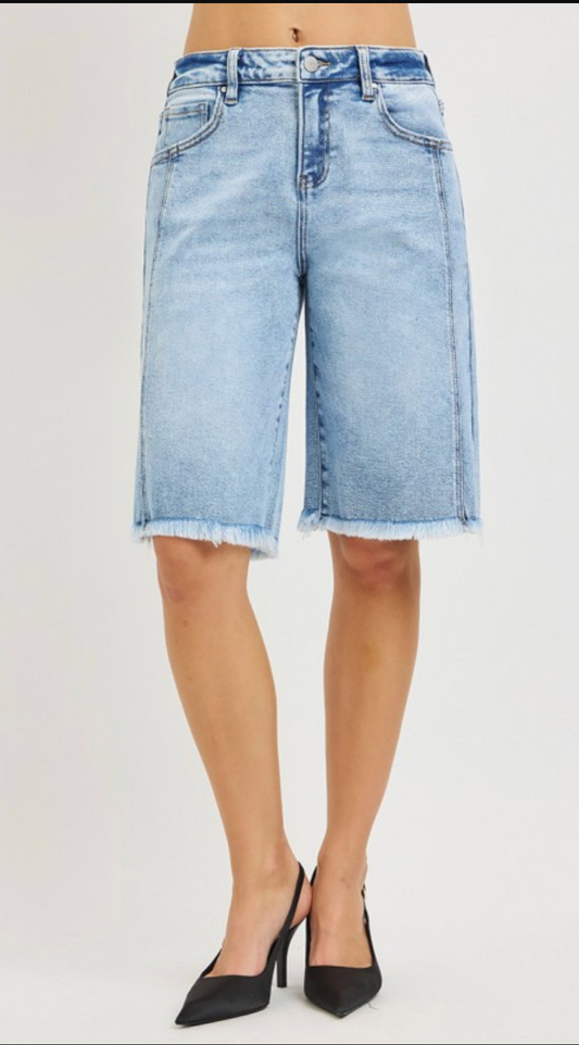 Maggie Slouchy Jorts { Reg & Curve }