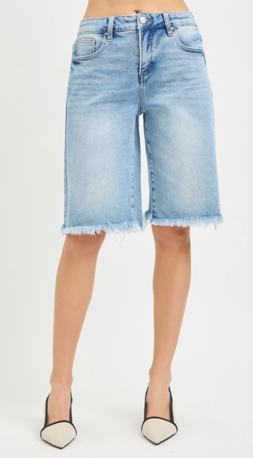 Judith TC Slouchy Bermuda Shorts ~ 2 Colours { Reg }