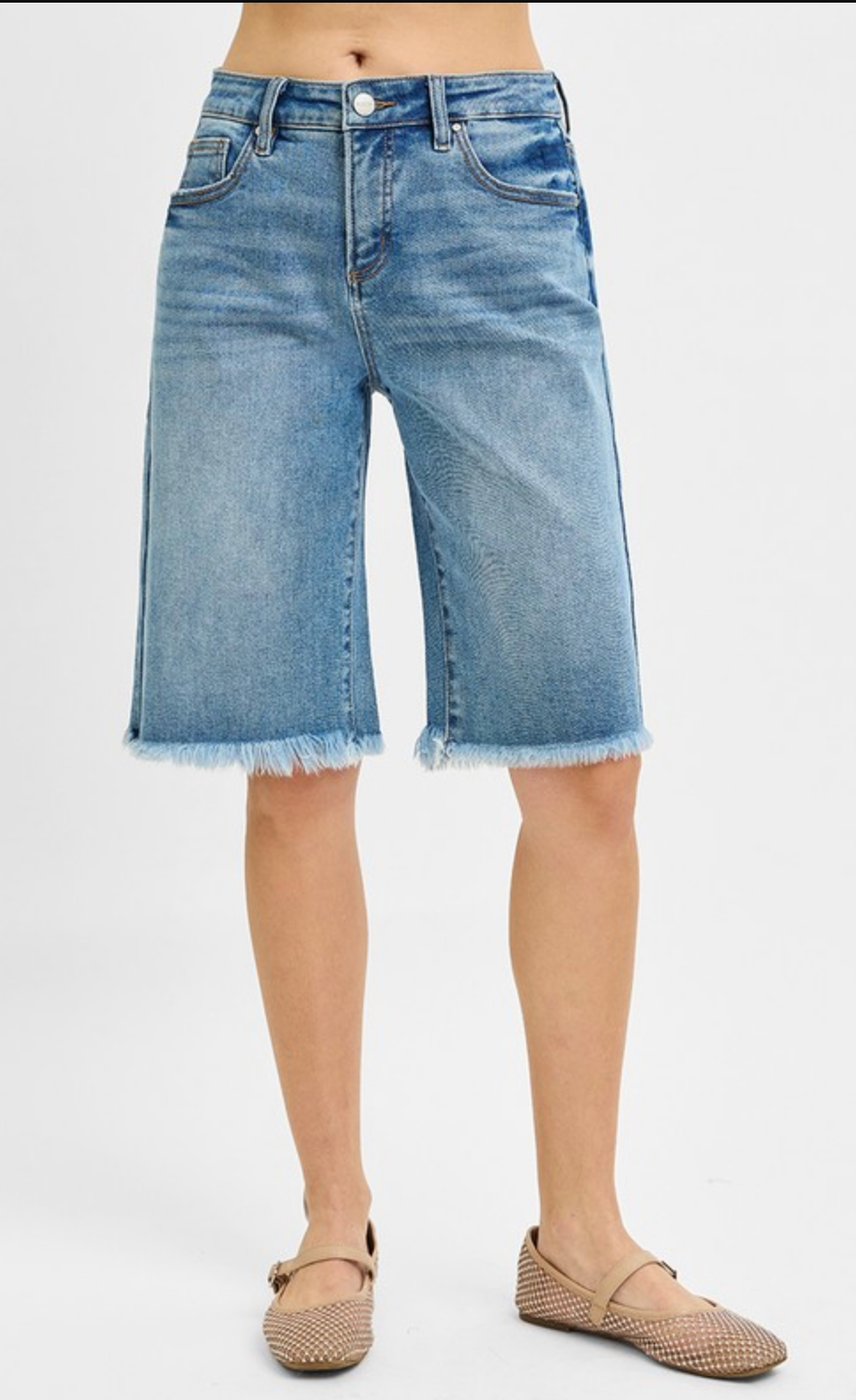Judith TC Slouchy Bermuda Shorts ~ 2 Colours { Reg }