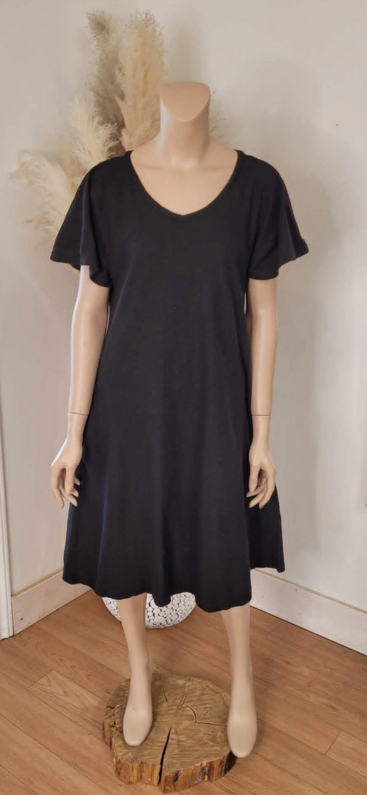 Patricia V-Neck Swing Dress ~ 2 Colours