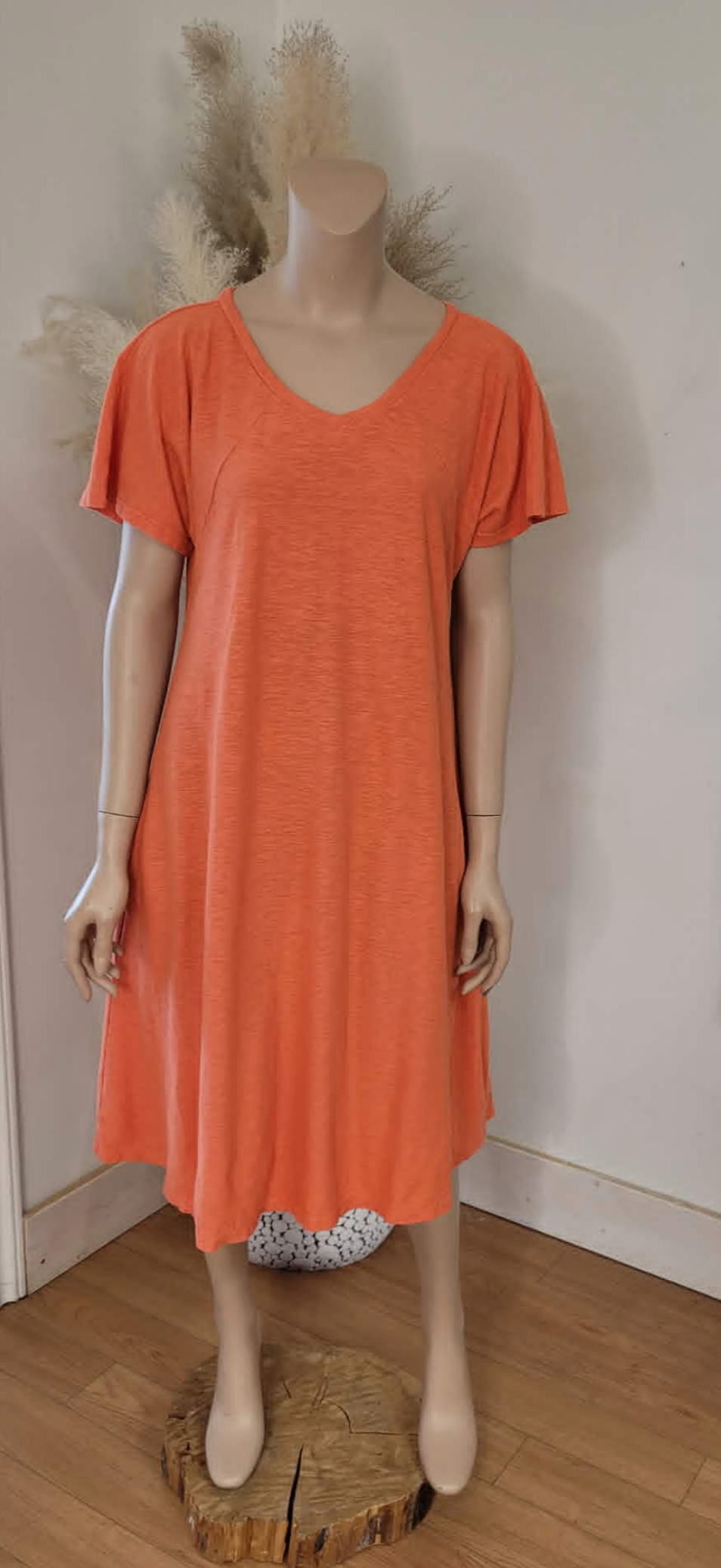 Patricia V-Neck Swing Dress ~ 2 Colours