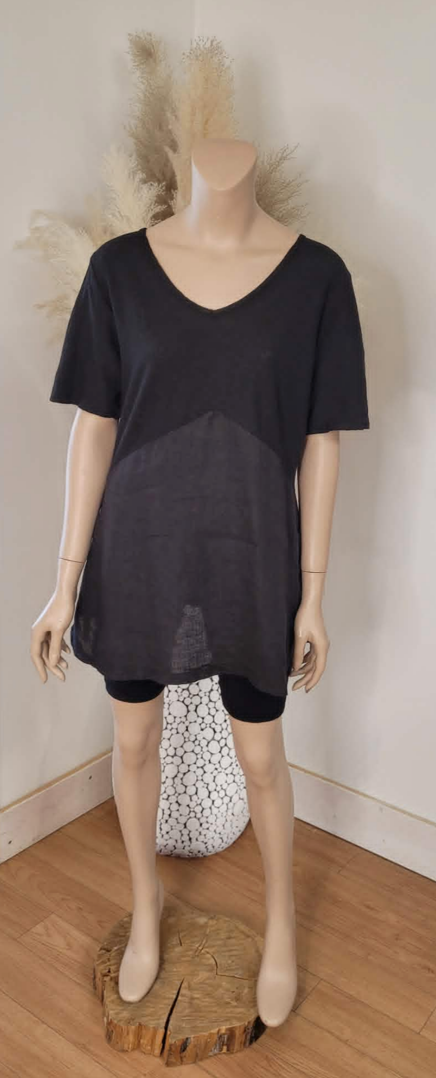 Patsy V-Neck Elbow Sleeve Top ~ 4 Colours