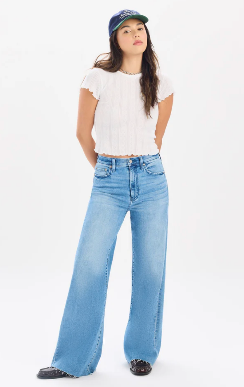 Far Out High Rise Wide Leg ~ Right On