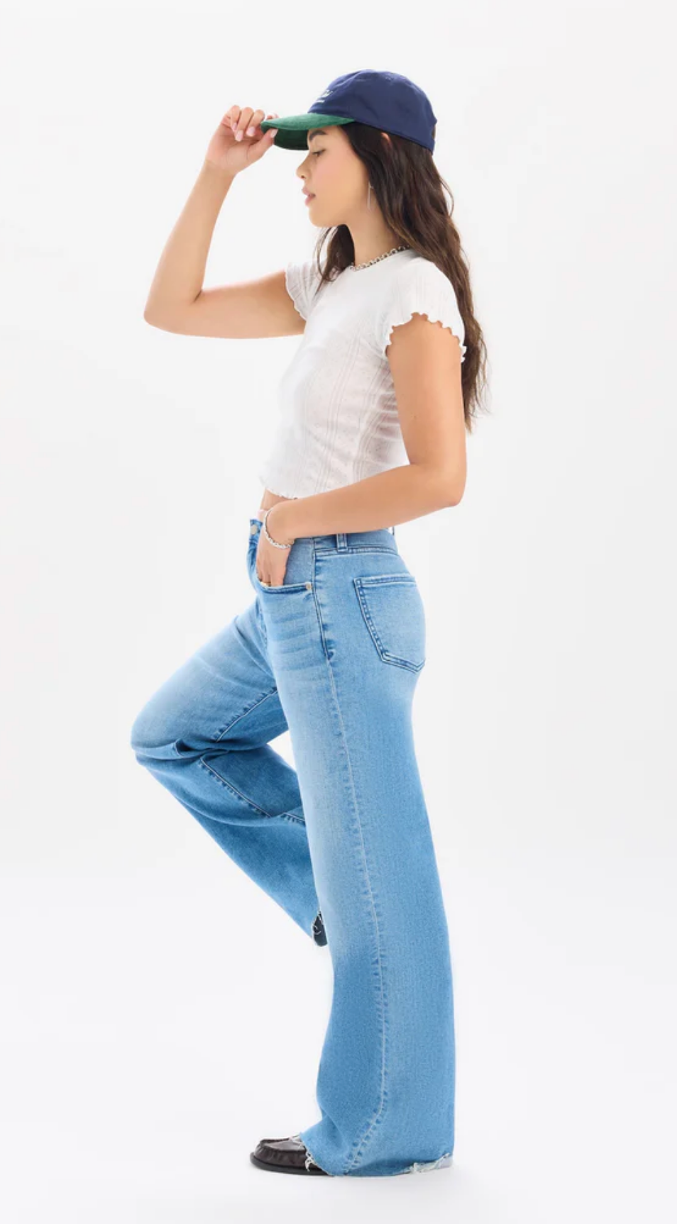 Far Out High Rise Wide Leg ~ Right On