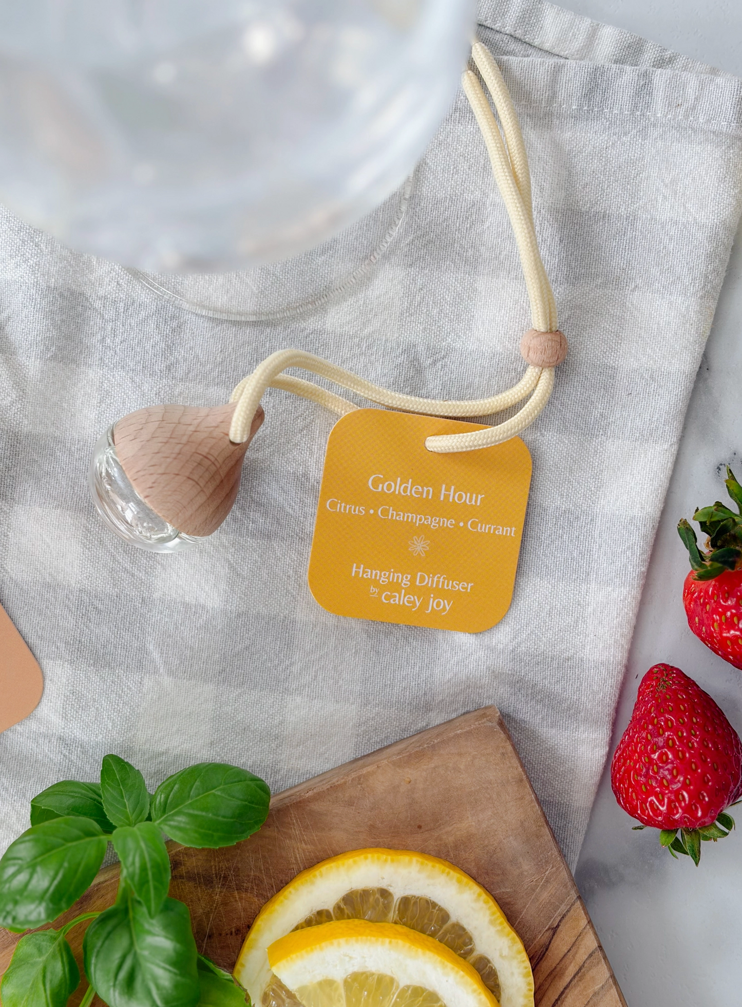 Hanging Car Diffusers | Golden Hour