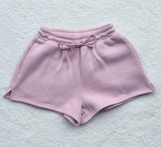 Mauve Mist Basic Shorts