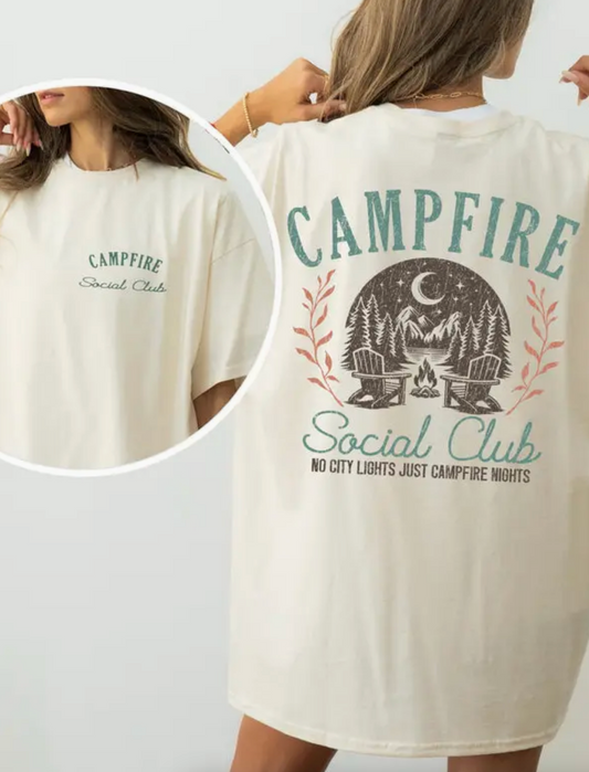 Campfire Social Club Tee: Bay