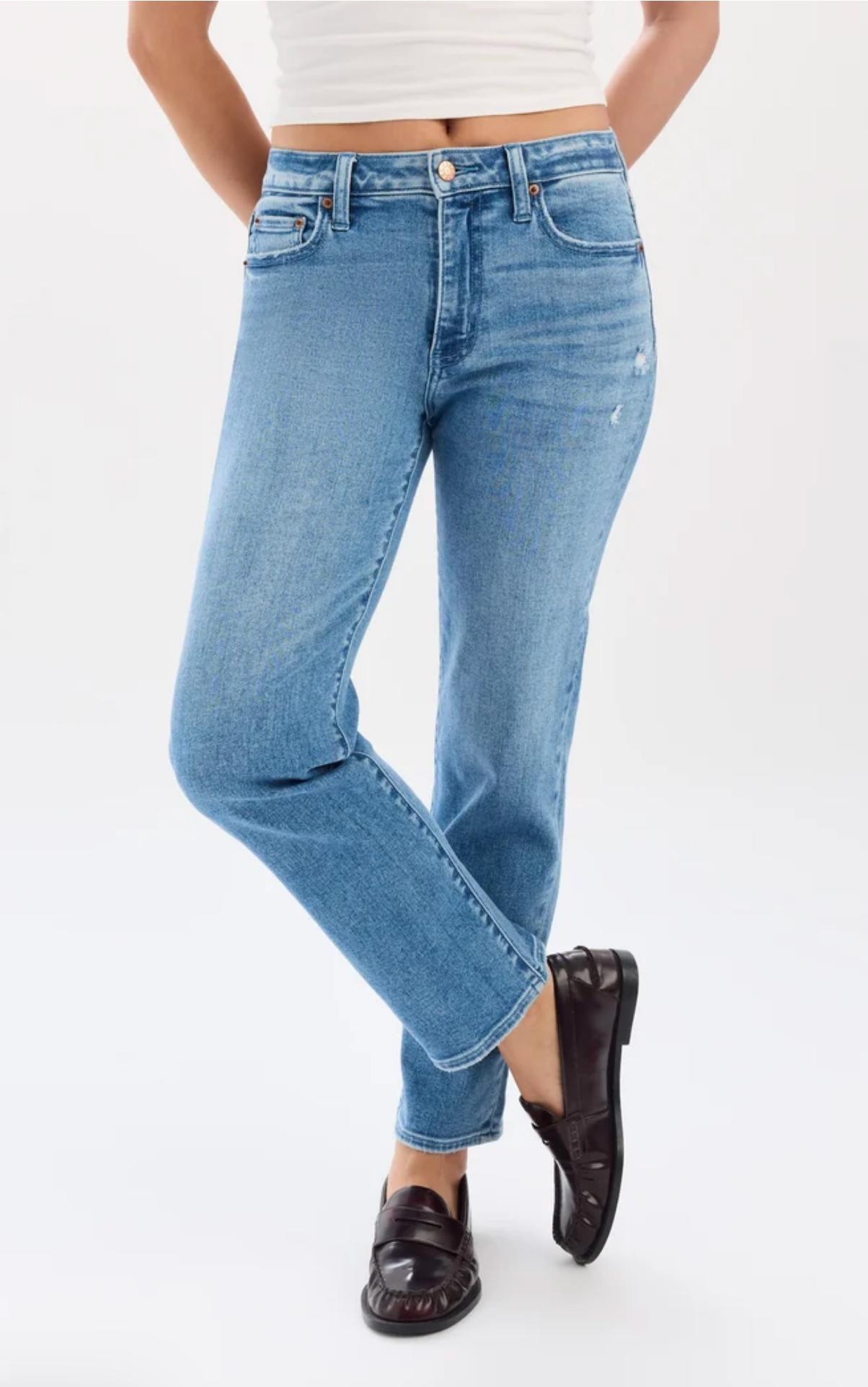 Rebel Mid Rise Slim Straight ~ Real Deal {Reg}