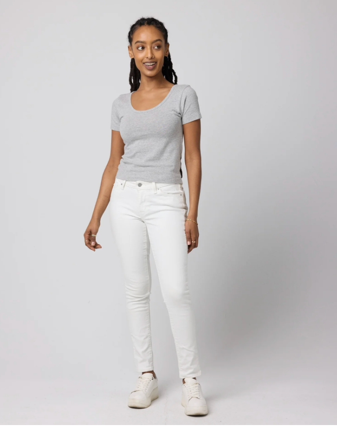 ReGen Baby Tee ~ Athletic Heather