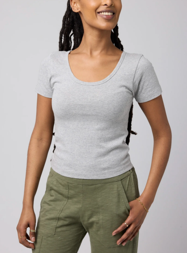 ReGen Baby Tee ~ Athletic Heather