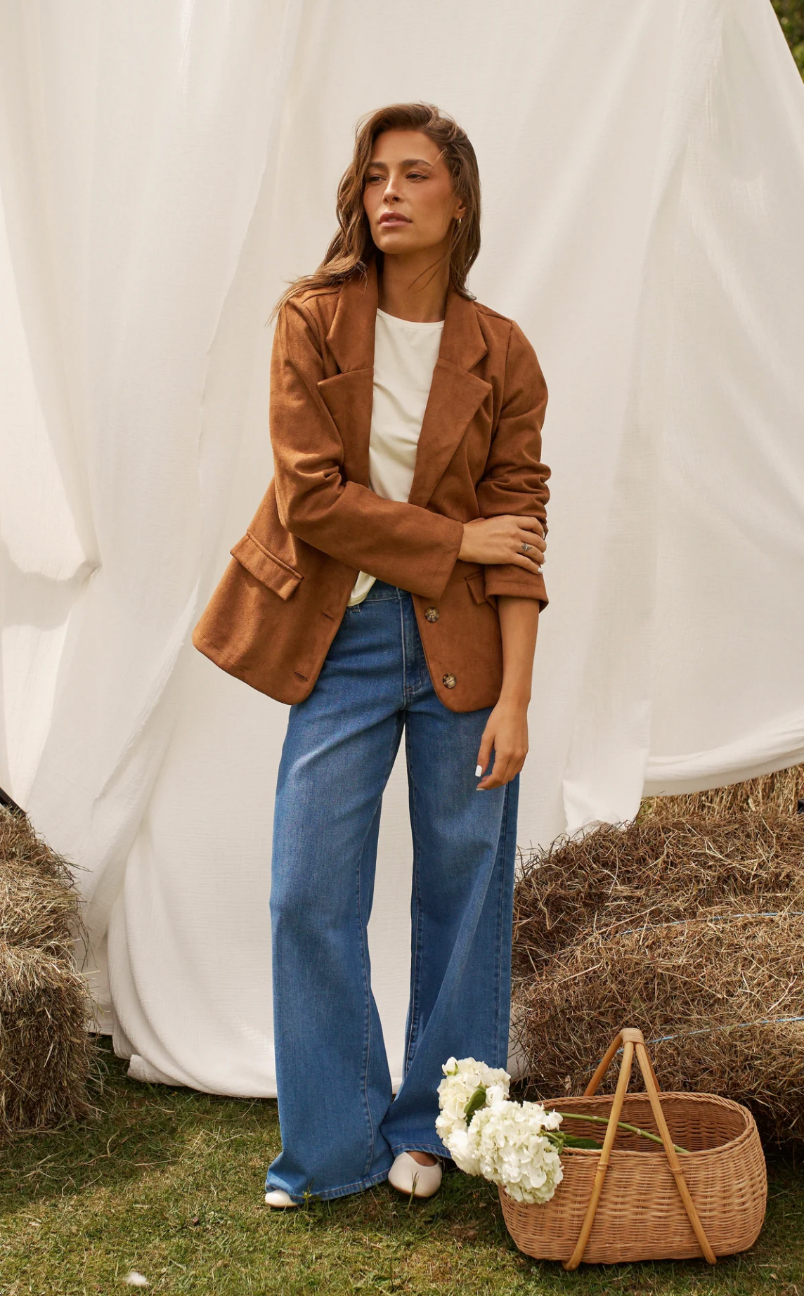 Miley Blazer ~ Camel