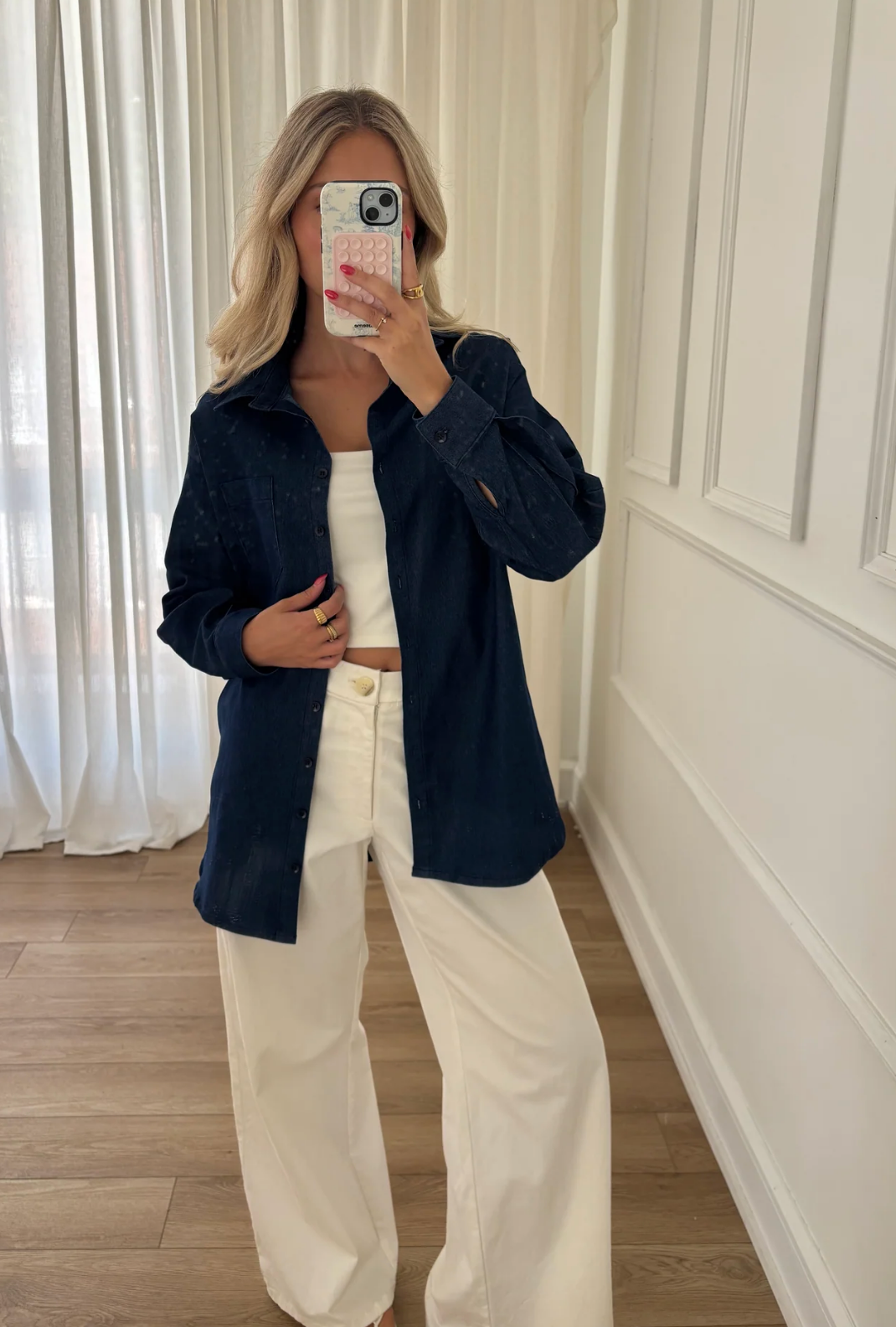 Blair Shirt ~ Denim