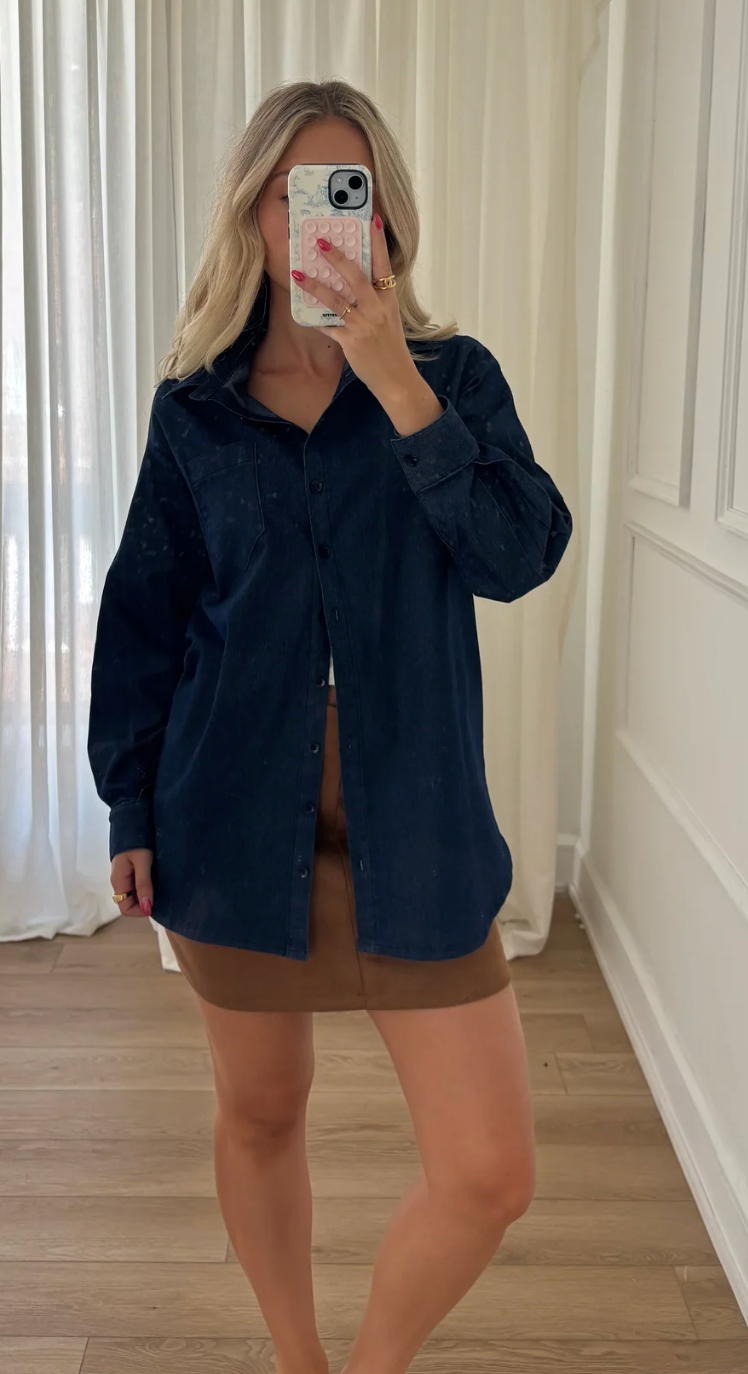 Blair Shirt ~ Denim