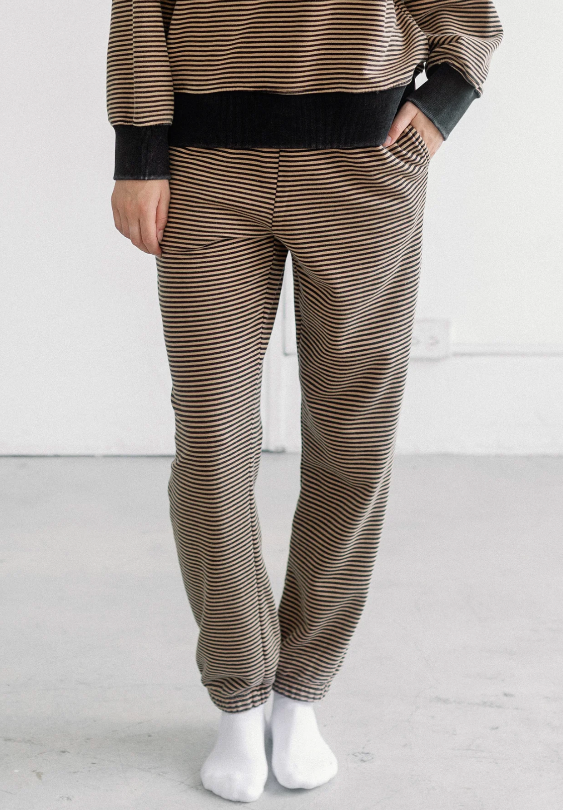Mini Striped Best Friend Joggers
