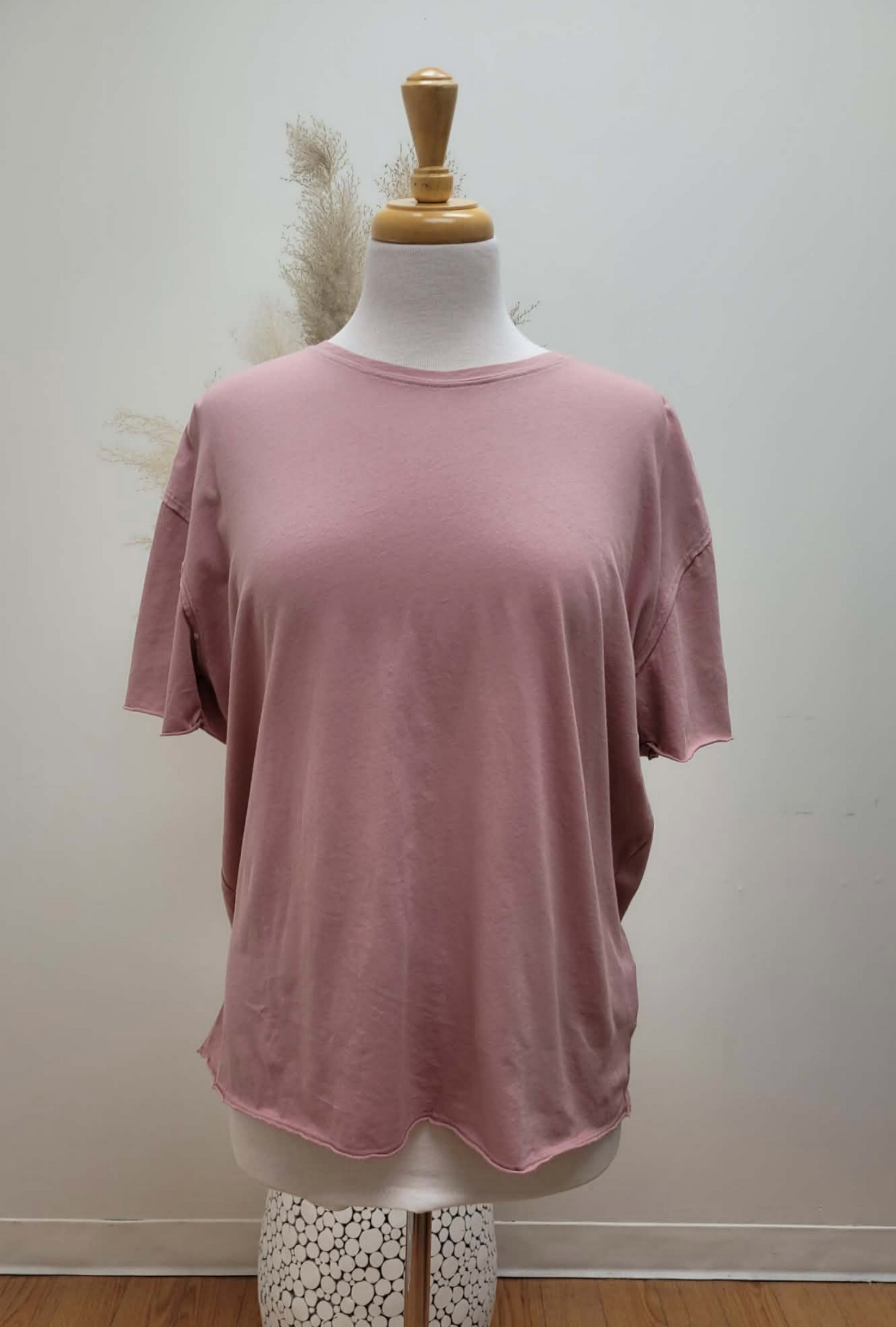 Alex Boyfriend Crew Tee  ~ 2 Colours