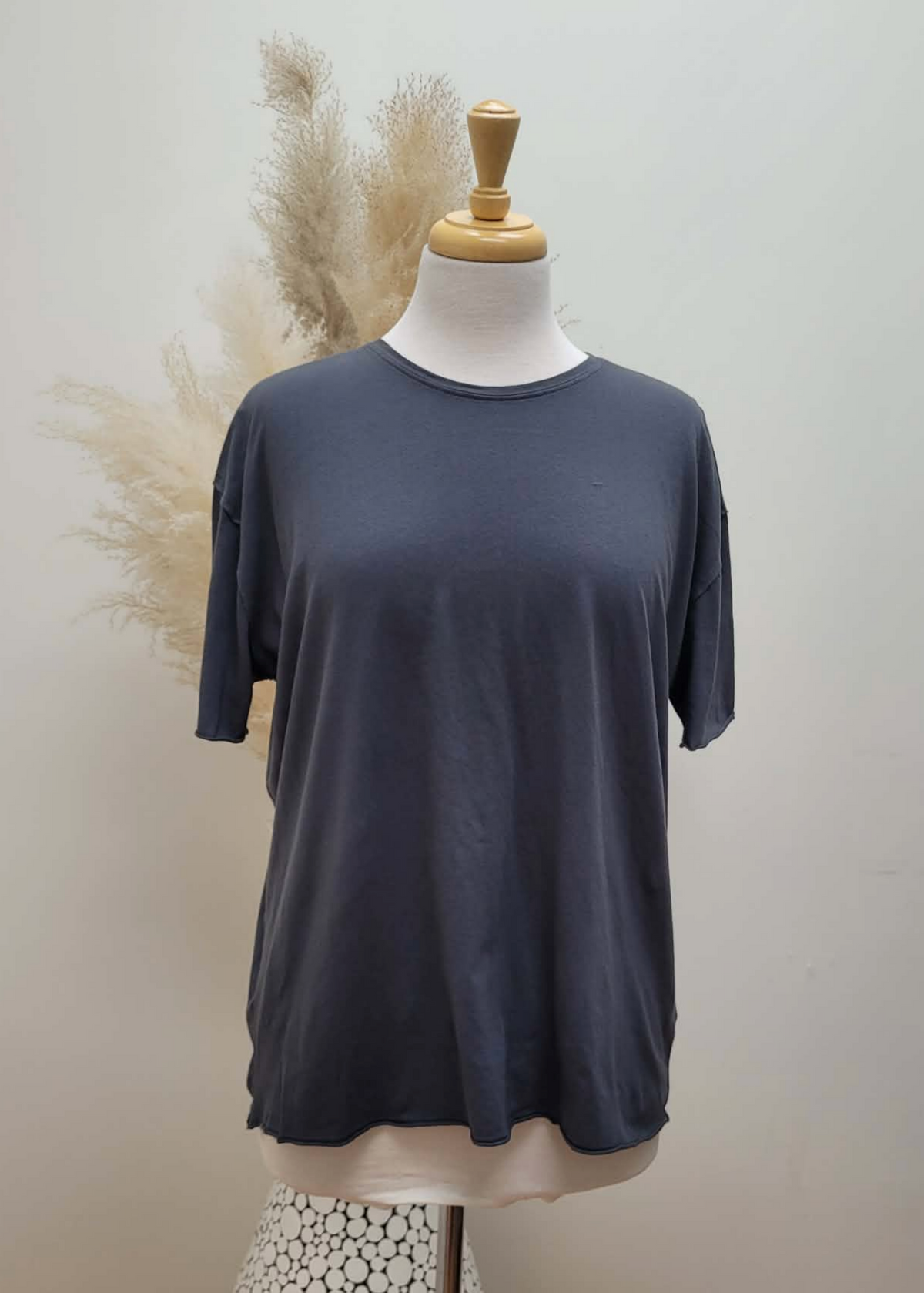 Alex Boyfriend Crew Tee  ~ 2 Colours