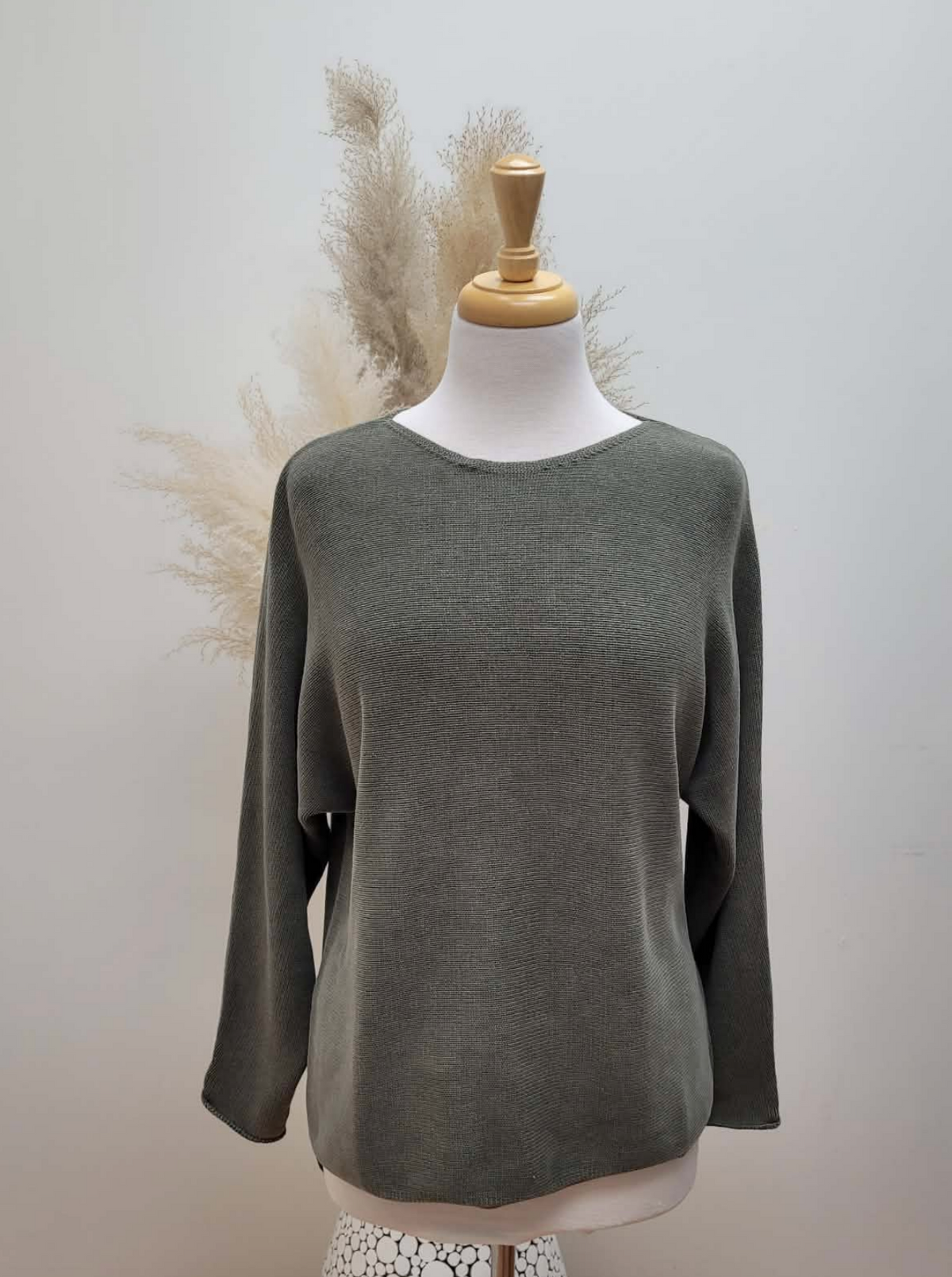 Bonnie Dolman Sweater  ~ 2 Colours