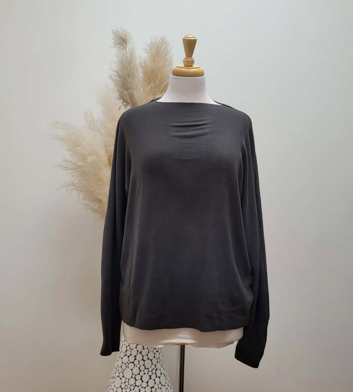 Lux James Double Face Fleece Dolman Top  ~ 2 Colours