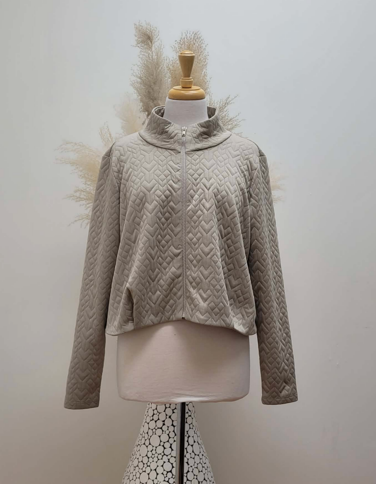 Crop Jacket Quilted ~ 2 Colours